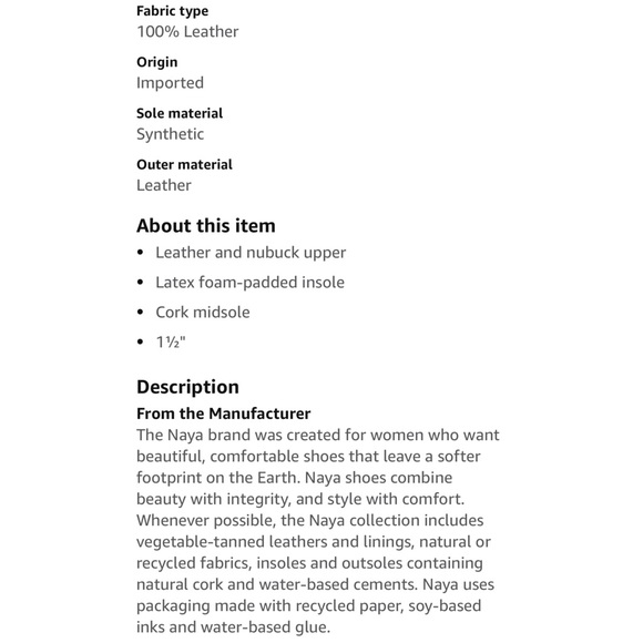 Black nubuck leather Naya cork heel Maple platform sandals pumps US 7.5 - Picture 12 of 14